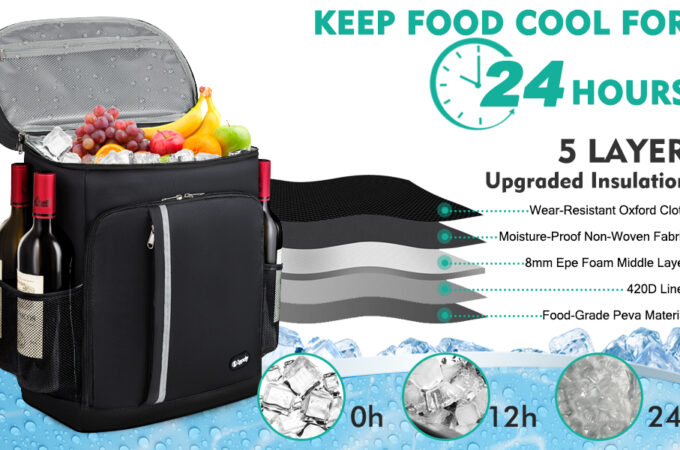 Stay Refreshed While On The Go With LYPULY Backpack Cooler