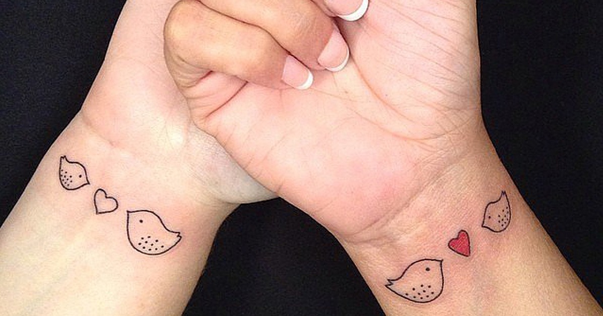 Lovely and Adorable Mother Daughter Tattoos