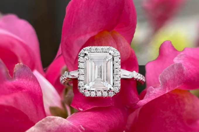 The 7 Best Ways to Wear an Emerald Cut Lab Diamond Engagement Ring